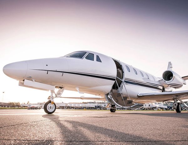 Alquiler de Cessna Citation Jet CJ3, un avión privado muy versátil con capacidad hasta 9 pasajeros